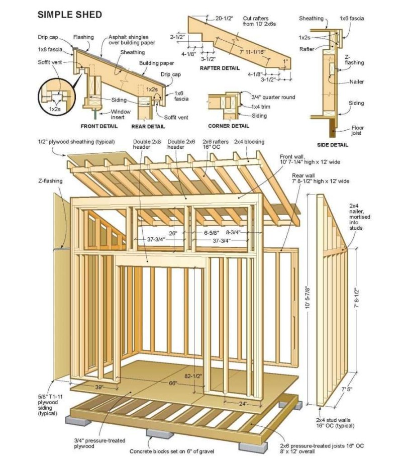 Best Shed Plans for DIY Shed Builders - ShedCalculator