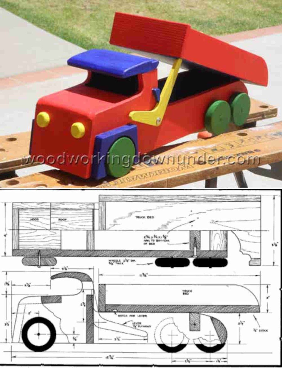 wooden toys for boys free plans complete with instructions