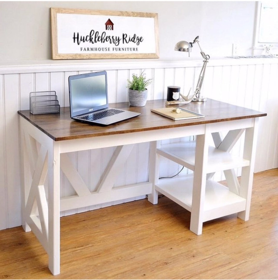 Farmhouse Desk Plans – Handmade Haven