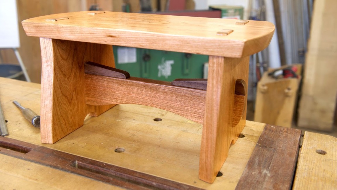 Japanese Joinery - Build a Step Stool - The Samurai Carpenter