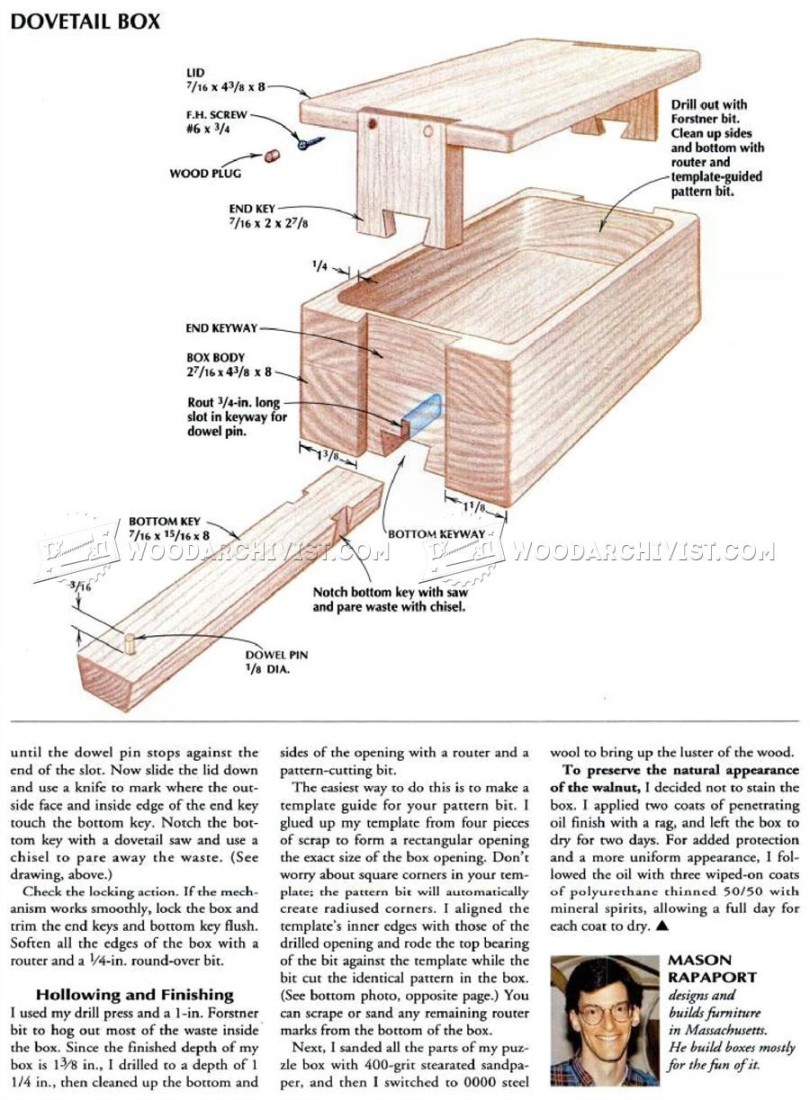 Puzzle Box Plans - Other Woodworking Plans and Projects