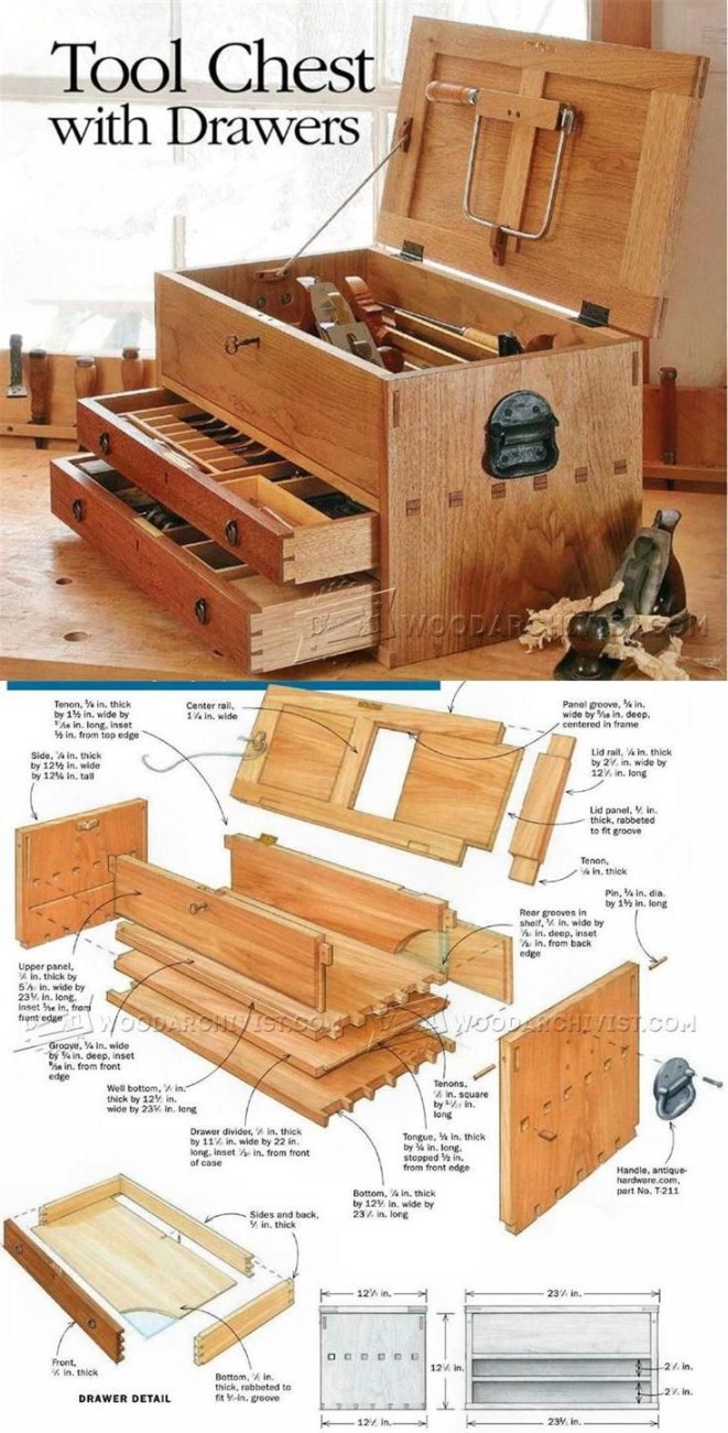 Tool Chest Plans - Workshop Solutions Projects, Tips and Tricks