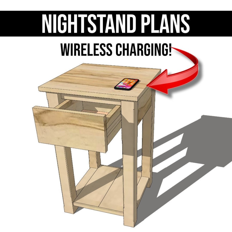 Woodworking Plans for Nightstand DIY Nightstand Plans DIY